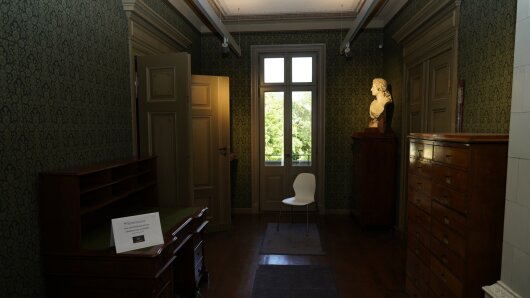 Das Balkonzimmer im Ernst-Haeckel-Haus