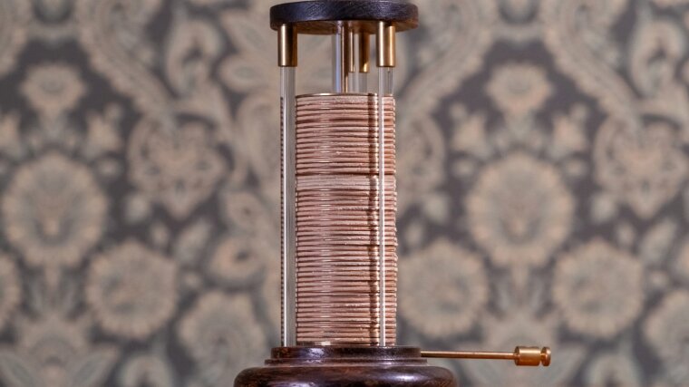 Die Rittersche Ladungssäule im Ernst-Haeckel-Haus